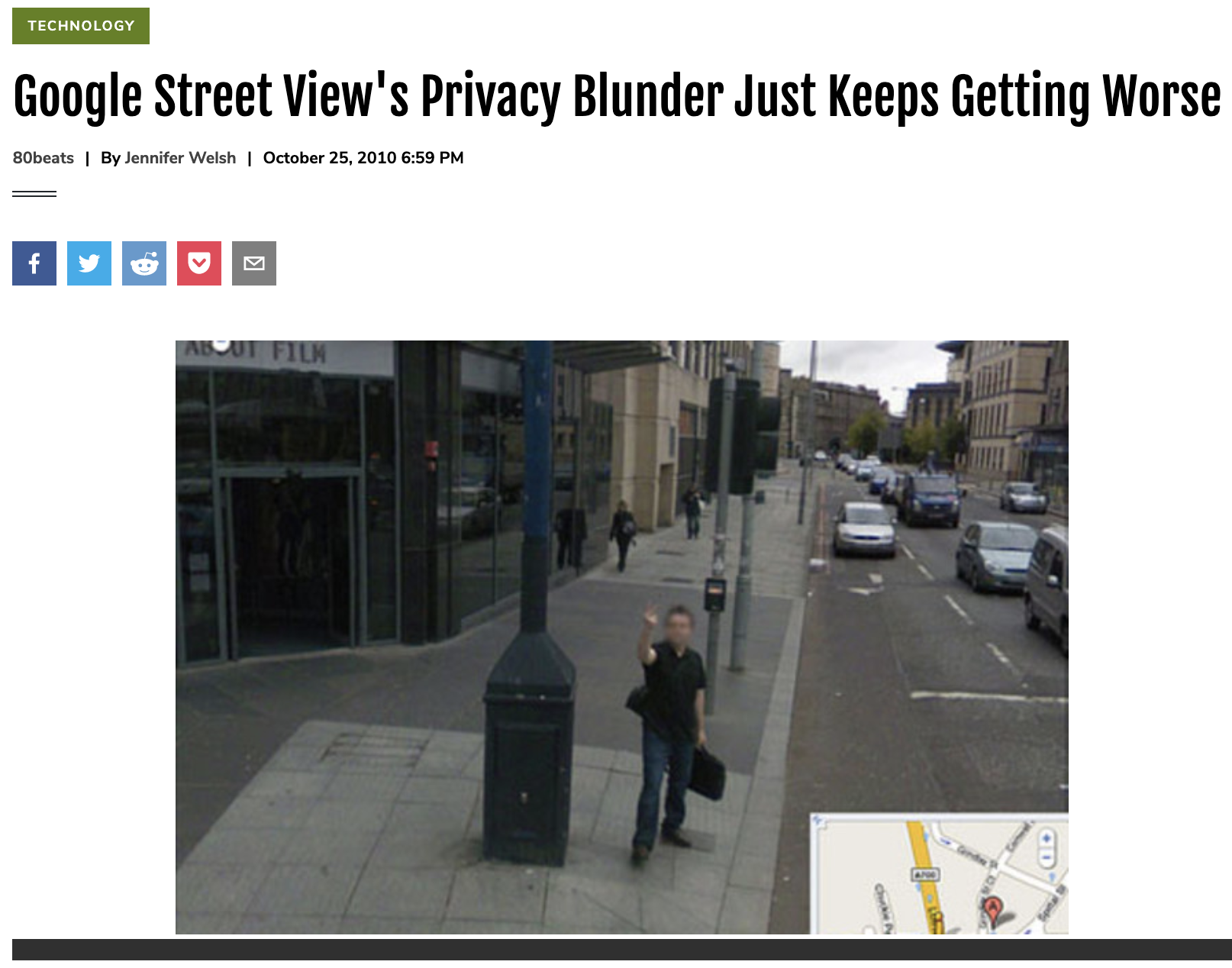Google Street View’s Privacy Blunder Just Keeps Getting Worse